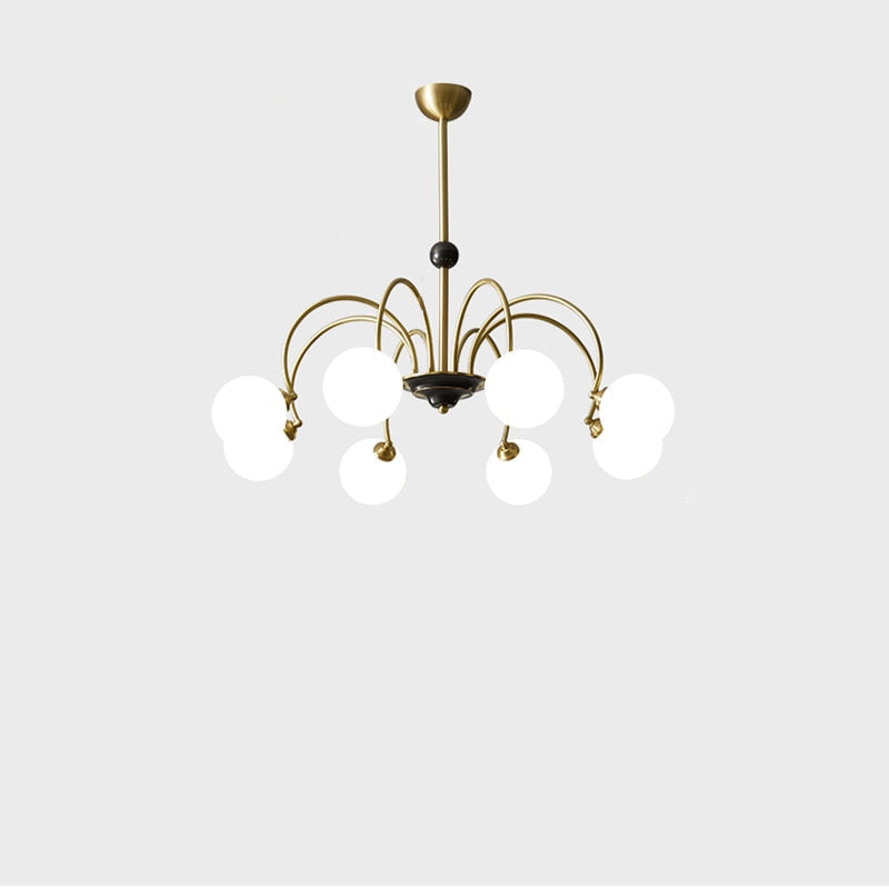 Élise Deco Bauhaus Orb Glas Kronleuchter Licht