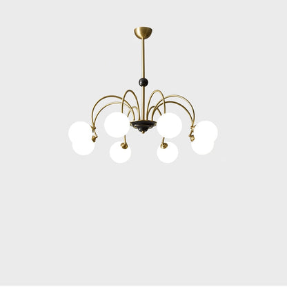 Élise Deco Bauhaus Orb Glas Kronleuchter Licht