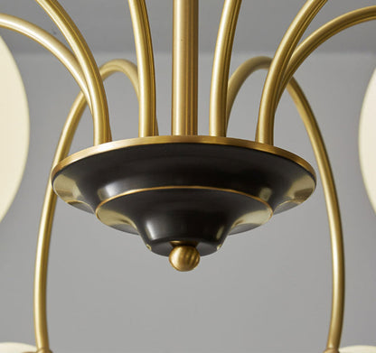 Élise Deco Bauhaus Orb Glas Kronleuchter Licht