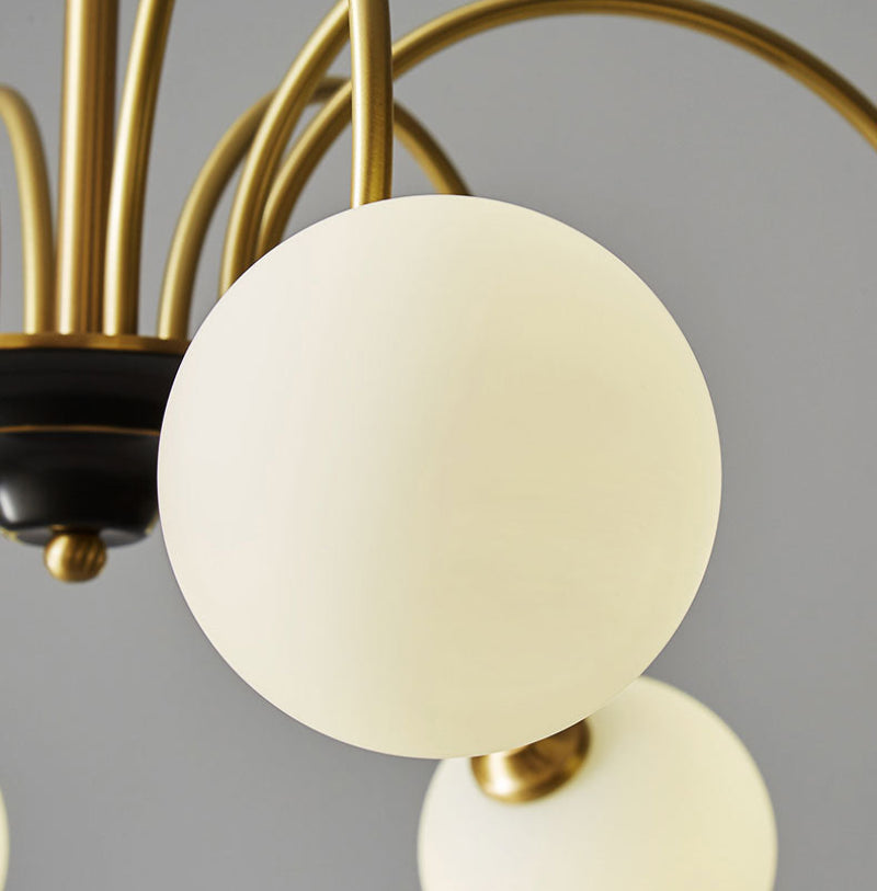 Élise Deco Bauhaus Orb Glas Kronleuchter Licht