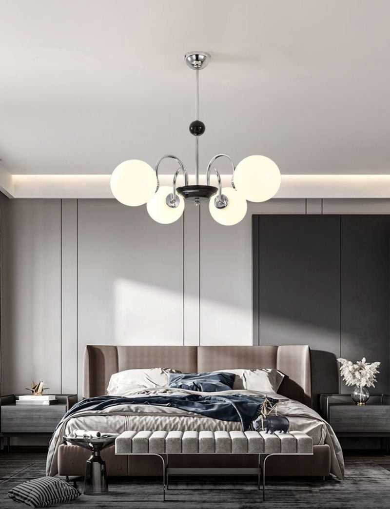 Élise Deco Bauhaus Orb Glas Kronleuchter Licht