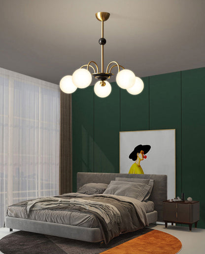 Élise Deco Bauhaus Orb Glas Kronleuchter Licht