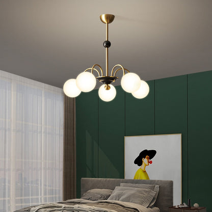 Élise Deco Bauhaus Orb Glas Kronleuchter Licht