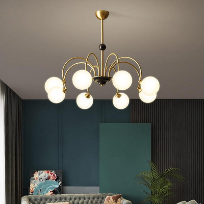 Élise Deco Bauhaus Orb Glas Kronleuchter Licht