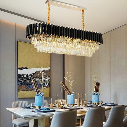 Elena Luxury K9 Crystal Leonardo Chandelier