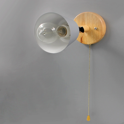 Camille Wandleuchte im Mid-Century-Stil mit Zugschalter