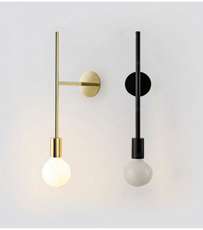 Camille Dian Glass & Metal Wall Light