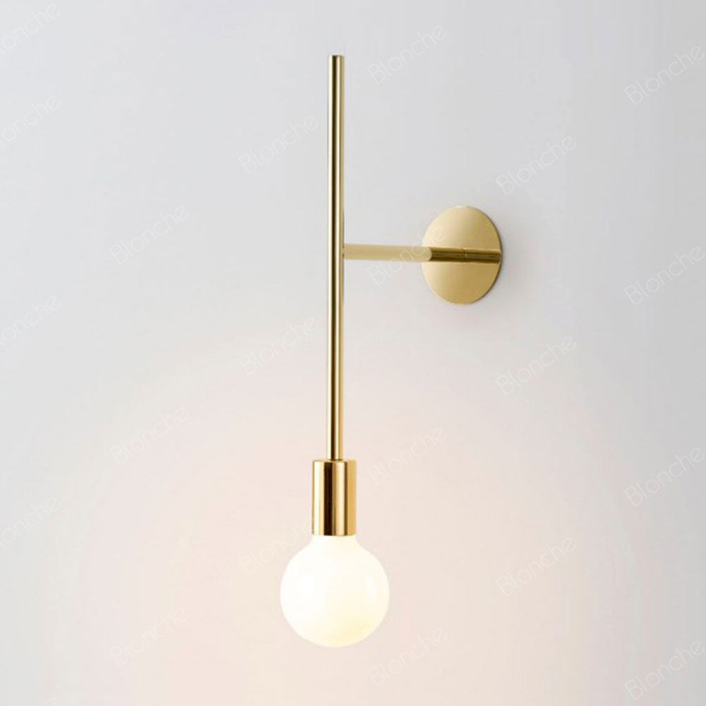 Camille Dian Glass & Metal Wall Light