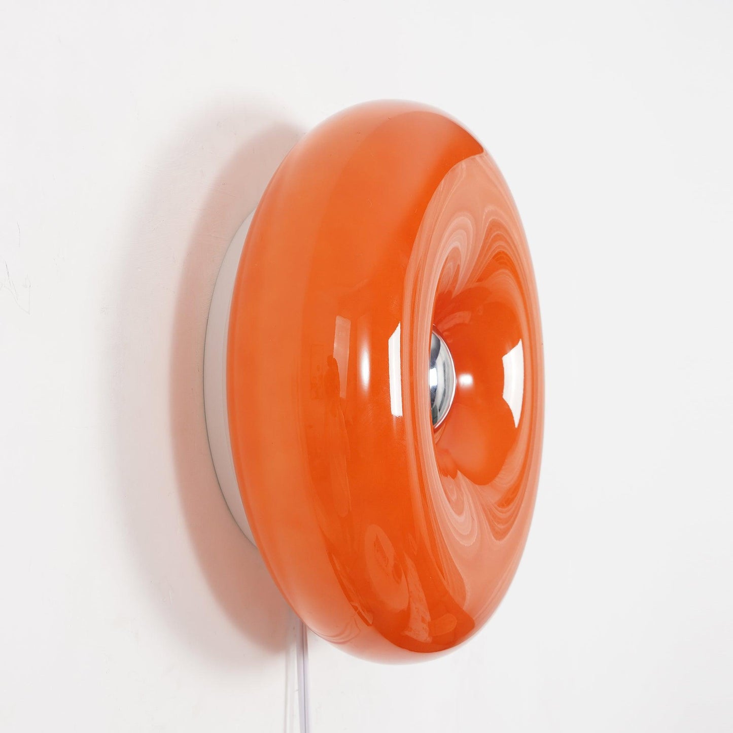 Clémence Donuts Wall Lamp Glass and Metal LED Lighting