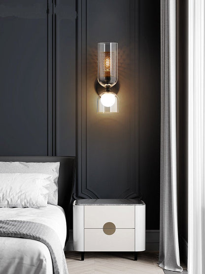 Camille Duo Honeycomb Doppelköpfige LED-Wandleuchte