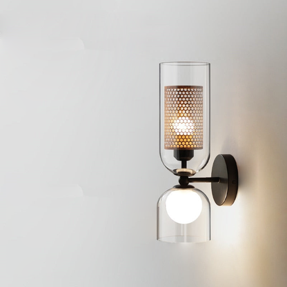 Camille Duo Honeycomb Doppelköpfige LED-Wandleuchte
