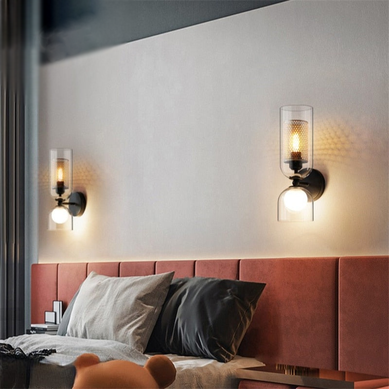 Camille Duo Honeycomb Doppelköpfige LED-Wandleuchte