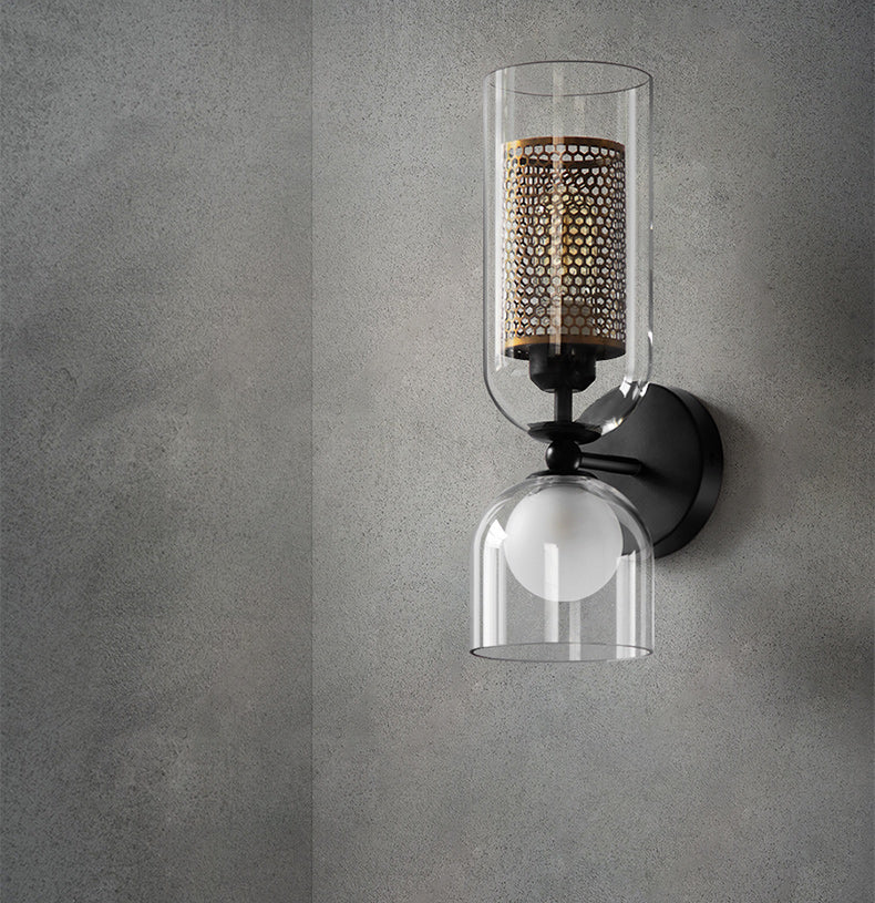 Camille Duo Honeycomb Doppelköpfige LED-Wandleuchte