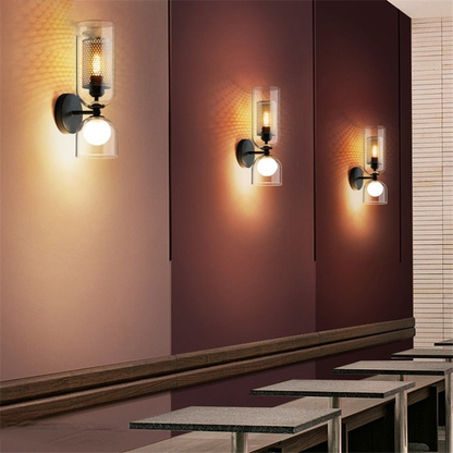 Camille Duo Honeycomb Doppelköpfige LED-Wandleuchte