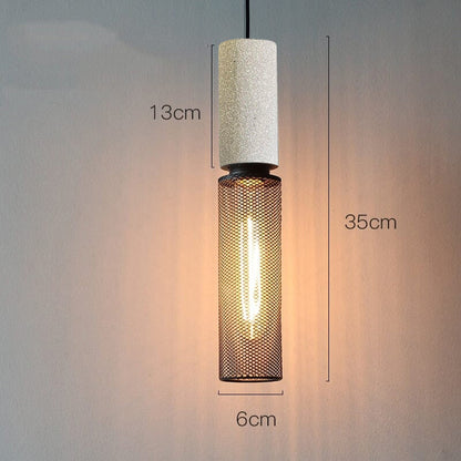 Amélie Industrial Cement Pendant Light
