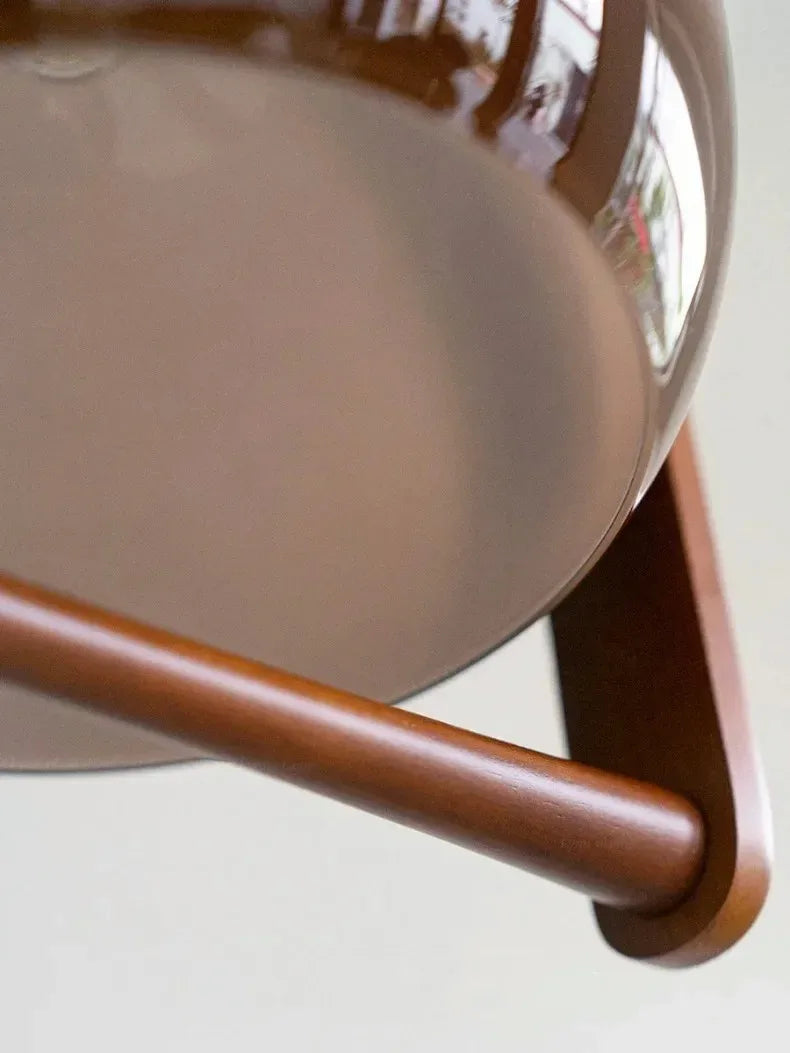 Sophie Espresso Cove Pendelleuchte Glas Walnuss Messingfassung