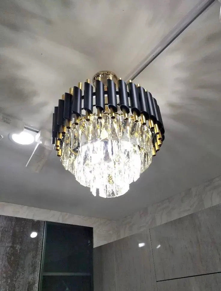 Elena Luxury K9 Crystal Leonardo Chandelier
