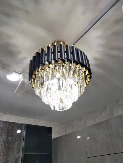 Elena Luxury K9 Crystal Leonardo Chandelier