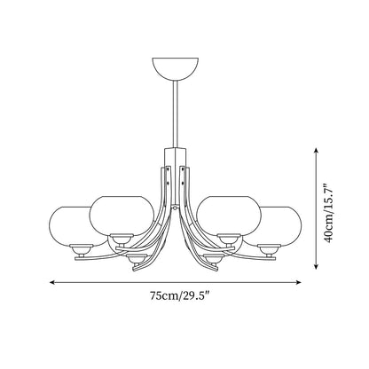 Sofia Fabio Chandelier