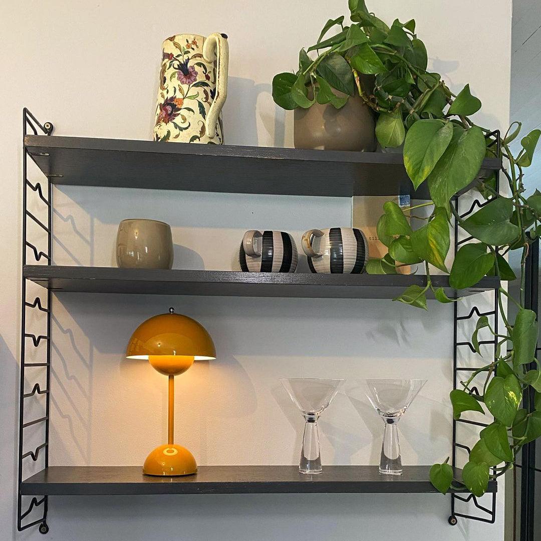 Élodie Wiederaufladbare LED-Tischleuchte mit Doppelkugeldesign