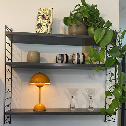 Élodie Wiederaufladbare LED-Tischleuchte mit Doppelkugeldesign