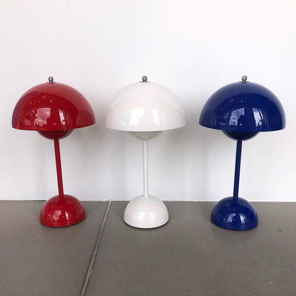 Élodie Wiederaufladbare LED-Tischleuchte mit Doppelkugeldesign