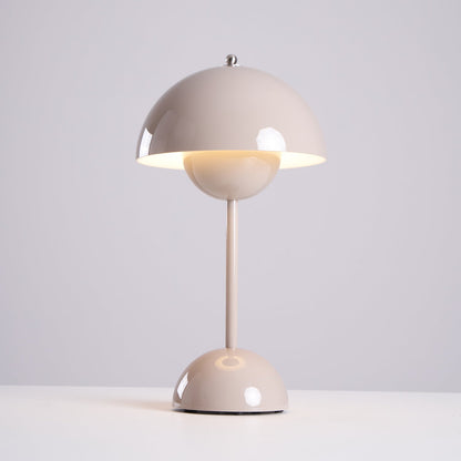 Élodie Wiederaufladbare LED-Tischleuchte mit Doppelkugeldesign