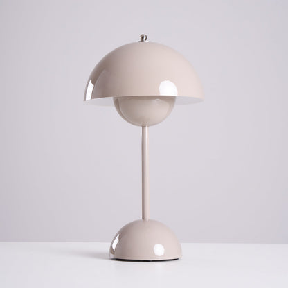 Élodie Wiederaufladbare LED-Tischleuchte mit Doppelkugeldesign