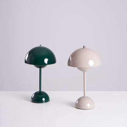 Élodie Wiederaufladbare LED-Tischleuchte mit Doppelkugeldesign