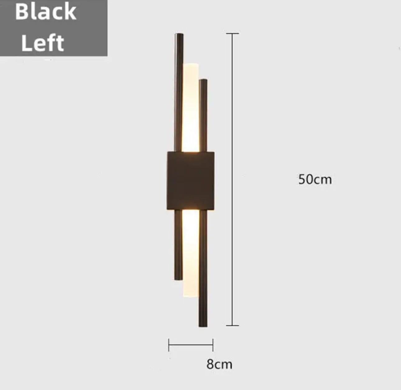 Sophie Noir Dual-Glow Minimalistische Wandleuchte