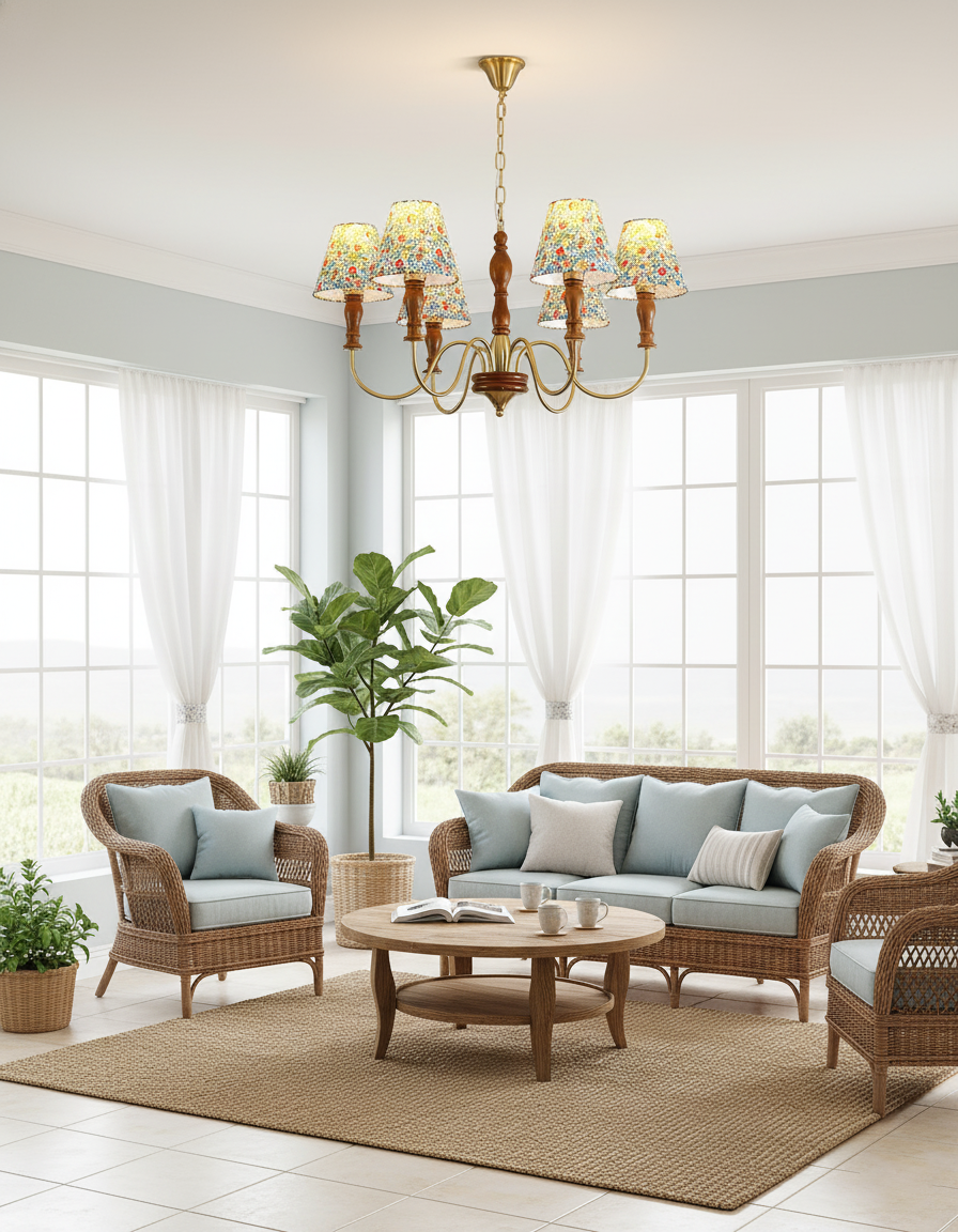 Sophie Floral Chandelier