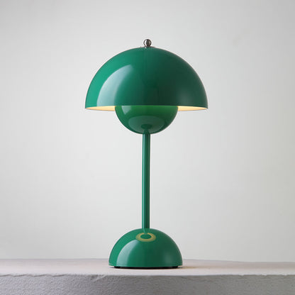 Élodie Wiederaufladbare LED-Tischleuchte mit Doppelkugeldesign