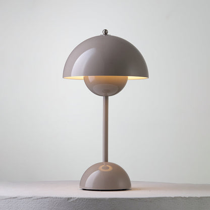 Élodie Wiederaufladbare LED-Tischleuchte mit Doppelkugeldesign