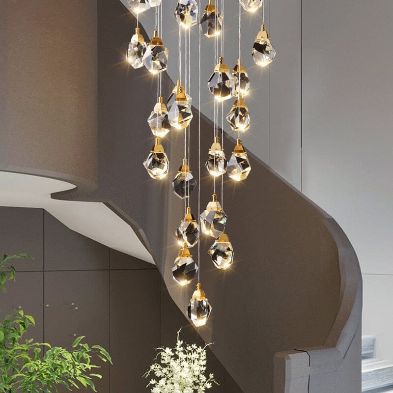 Camille Sparkling Diamond Crystal Chandelier