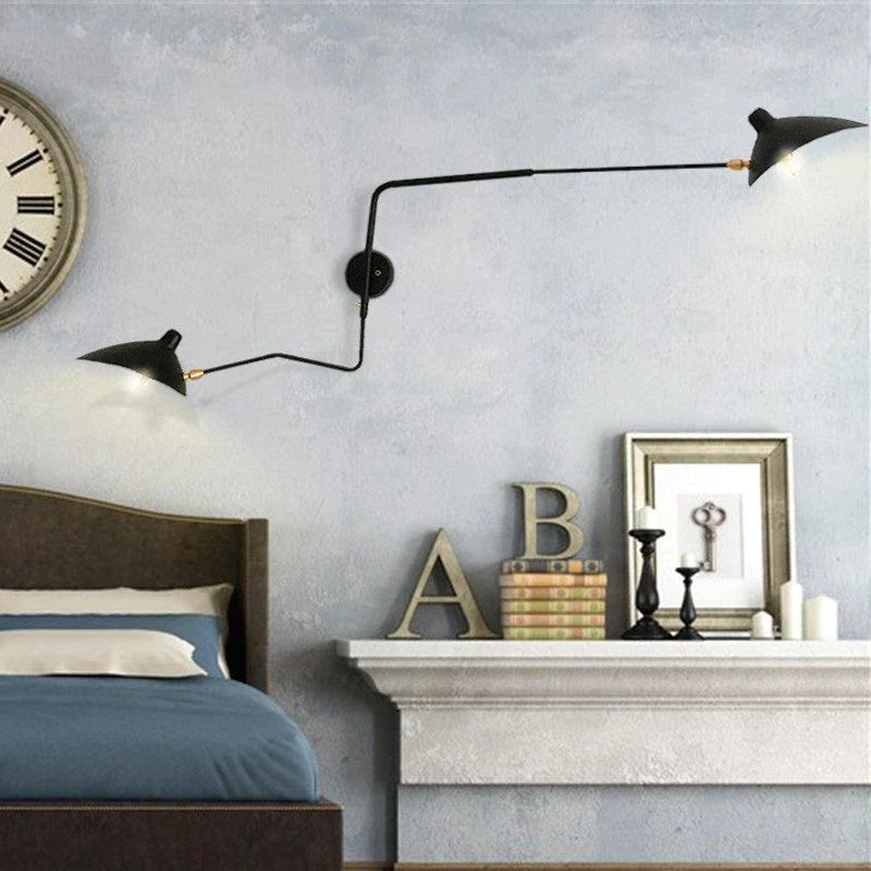 Océane Dual Arc Wall Lamp
