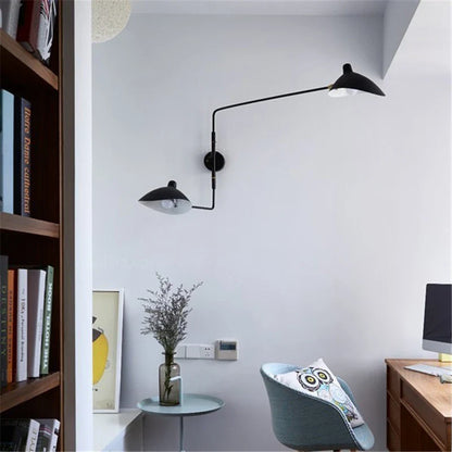 Océane Dual Arc Wall Lamp