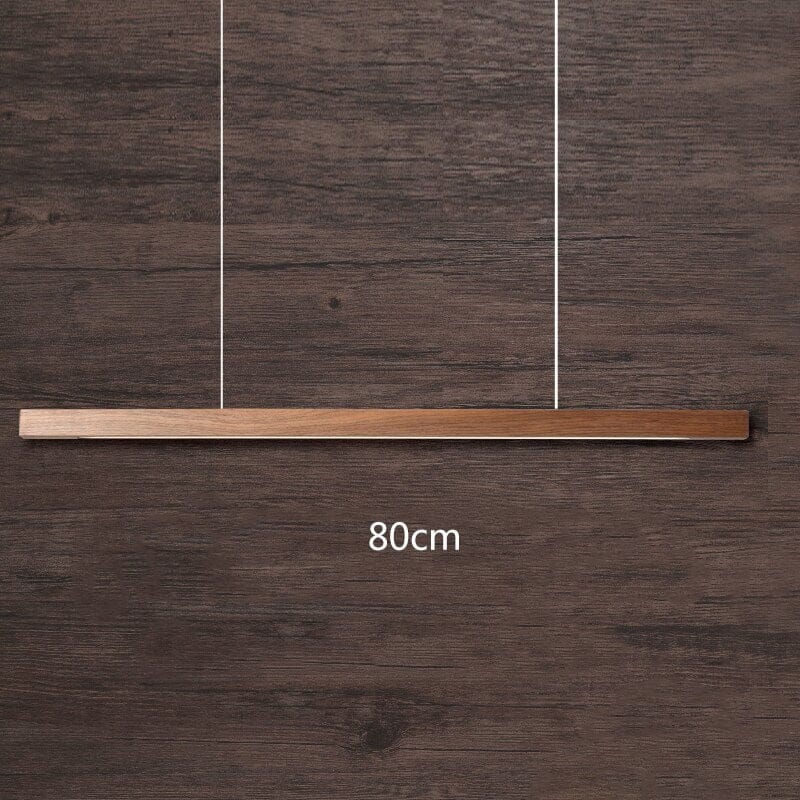 Amélie Eichen- & Walnuss-Linearchandelier