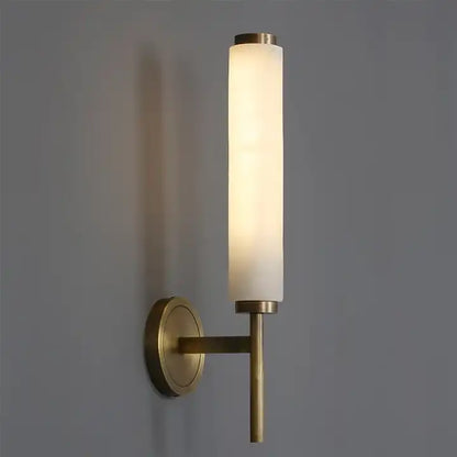 Juliette Wandleuchte aus Kupfer und Marmor