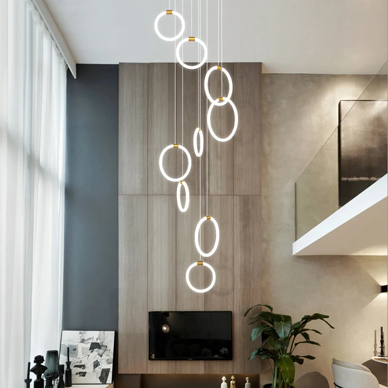 Élodine LED-Pendelleuchte aus Acryl