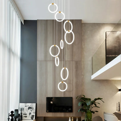 Élodine LED-Pendelleuchte aus Acryl