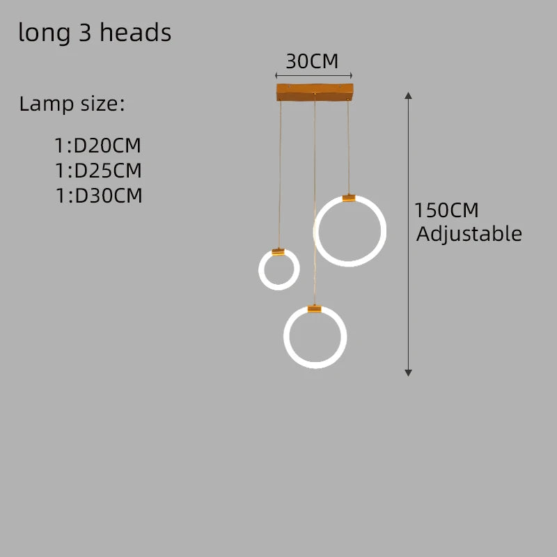 Élodine LED-Pendelleuchte aus Acryl