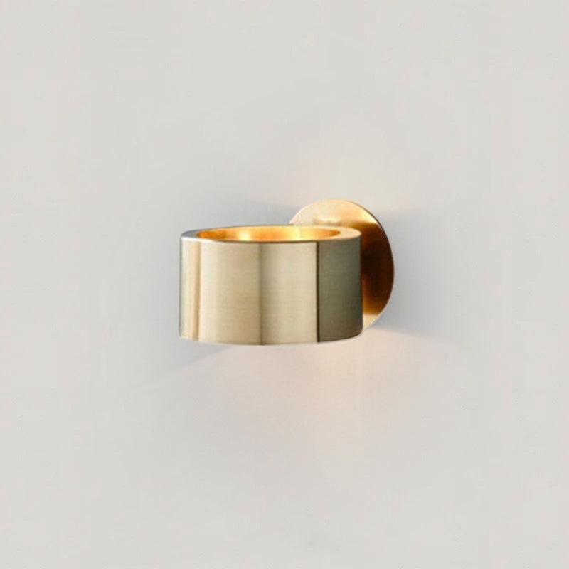 Amélie Golden Ring Wandleuchte mit modernem nordischem Design