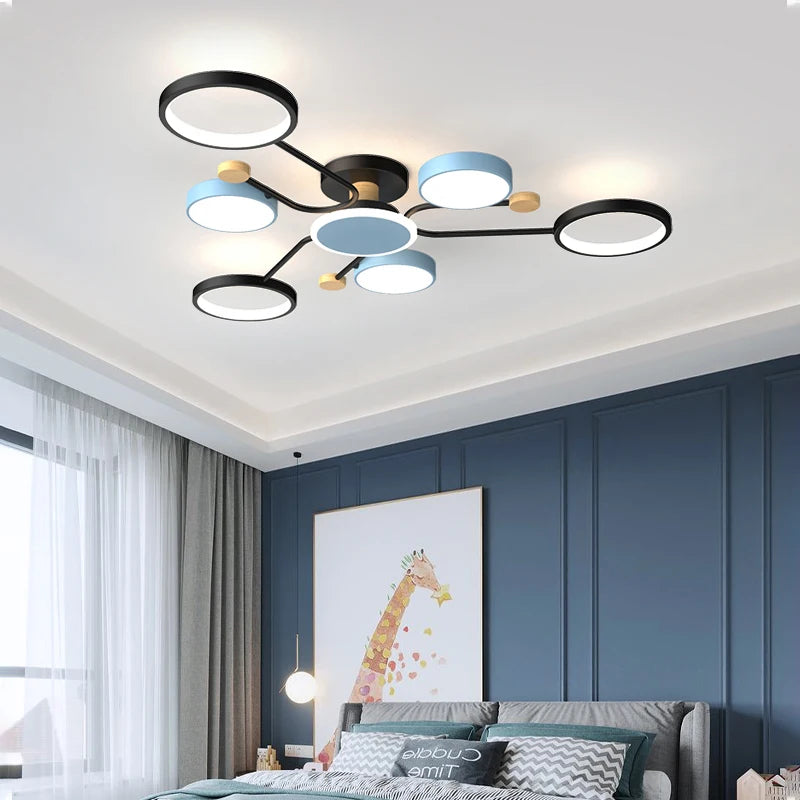 Céline Moderne Multi-Licht LED-Deckenleuchte