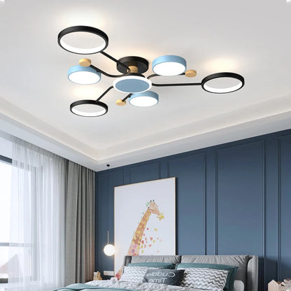 Céline Moderne Multi-Licht LED-Deckenleuchte