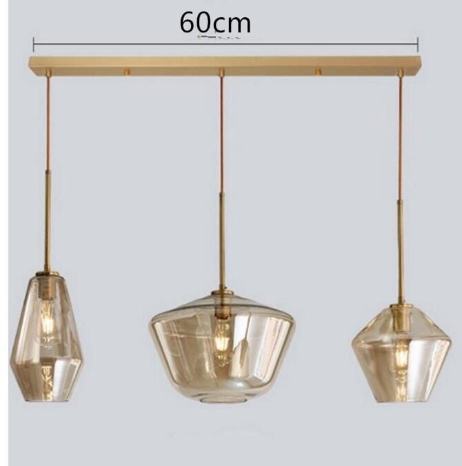 Monica Designer-Glas-Pendelleuchte