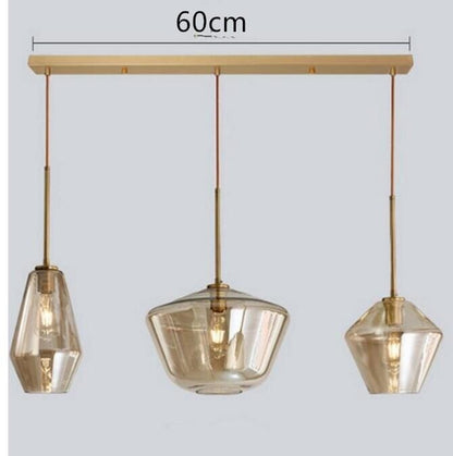 Monica Designer-Glas-Pendelleuchte