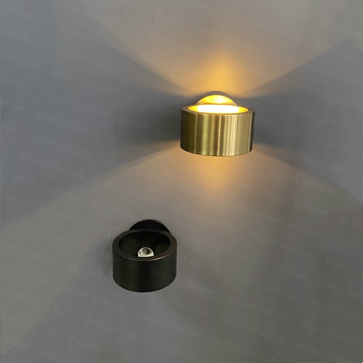 Amélie Golden Ring Wandleuchte mit modernem nordischem Design