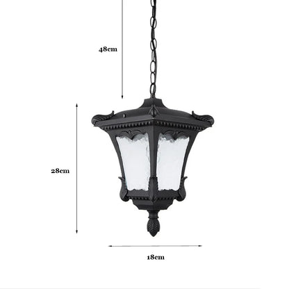 Auriane Outdoor Waterproof Pendant Chandelier Garden Light