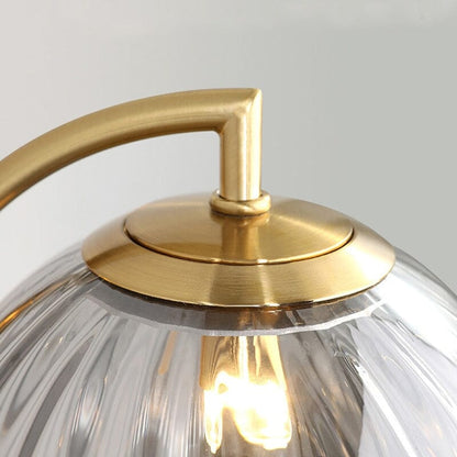 Céleste Glass Wall Lamp with Elegant Round Design