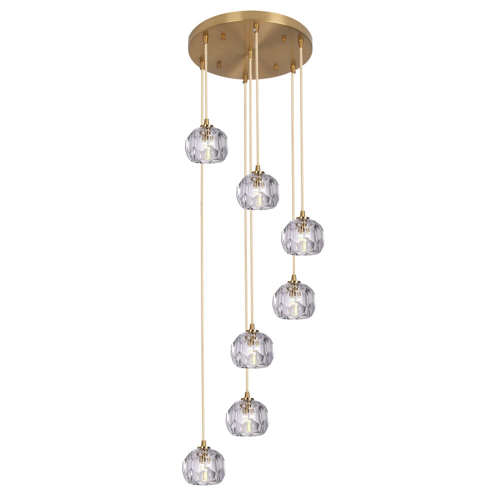Clara Crystal Charm Pendant Light